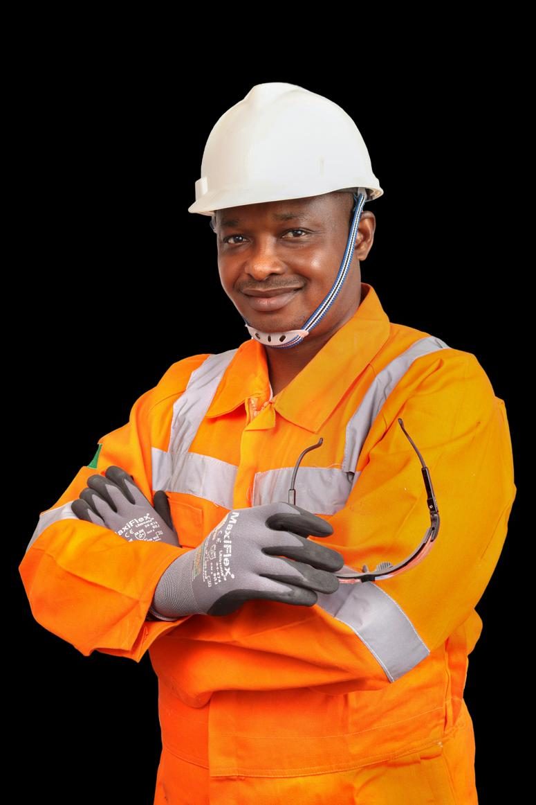 KRS-trained safety officer in PPE